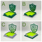 HP Slytherin Sticky Note Holder